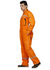 100% Cotton Heavy Duty Work Overalls With Yellow Decorating Reflective Tapes