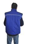 100% Cotton Winter Safety Mens Outdoor Work Vest With Velcro Fastening Pocket
