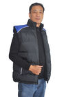 Winter Two Tone Body Warmer Vest 100% Polyester Material With Snug Fleece Lining